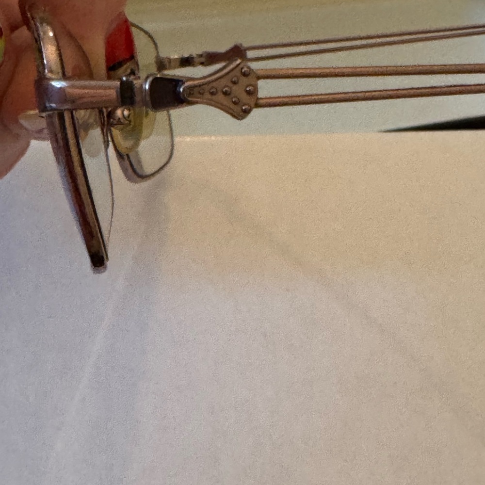 Bulova Rose Gold Rectangular Glasses - image 3